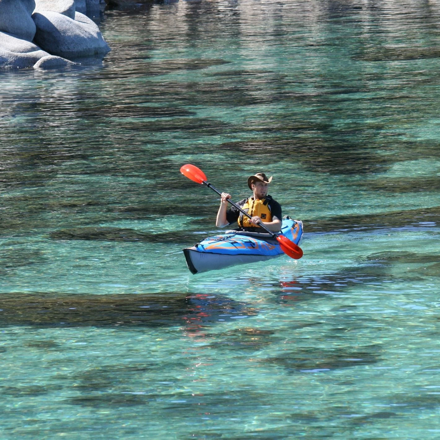 Pelican Sport Advanced Elements Inflatable AdvancedFrame™ Expedition Elite Kayak 2 Pelican Sport Advanced Elements Inflatable AdvancedFrame™ Expedition Elite Kayak - Image 2