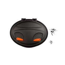 Pelican Double-Wide Quick Lock Hatch - Bright Orange