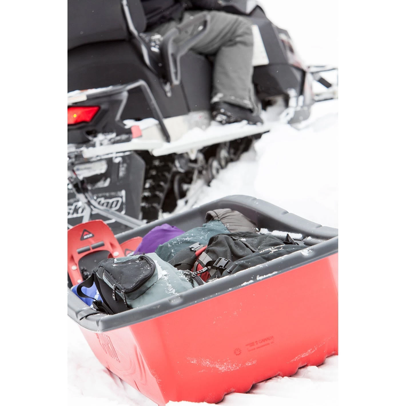 Pelican Sport Trek Sport 82 Utility Sled With Runners, Tow Hitch & Travel Cover 2 Pelican Sport Trek Sport 82 Utility Sled With Runners, Tow Hitch & Travel Cover - Image 2